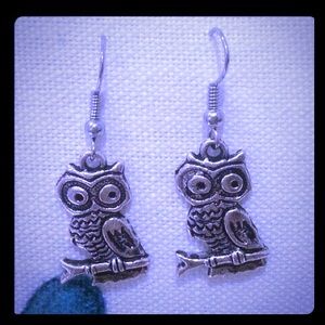 3/$15 Owl silver earrings. FREE gift inluded.